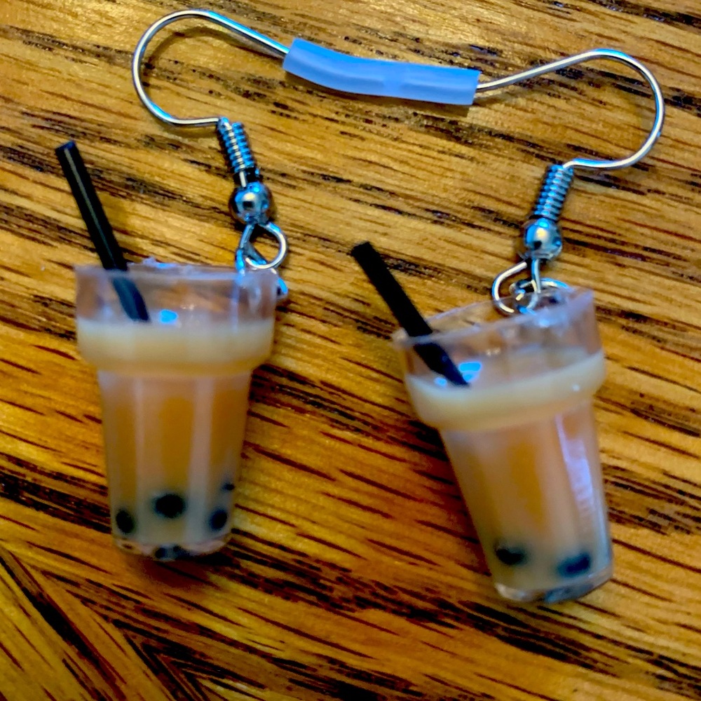 Iced Coffee Earrings
